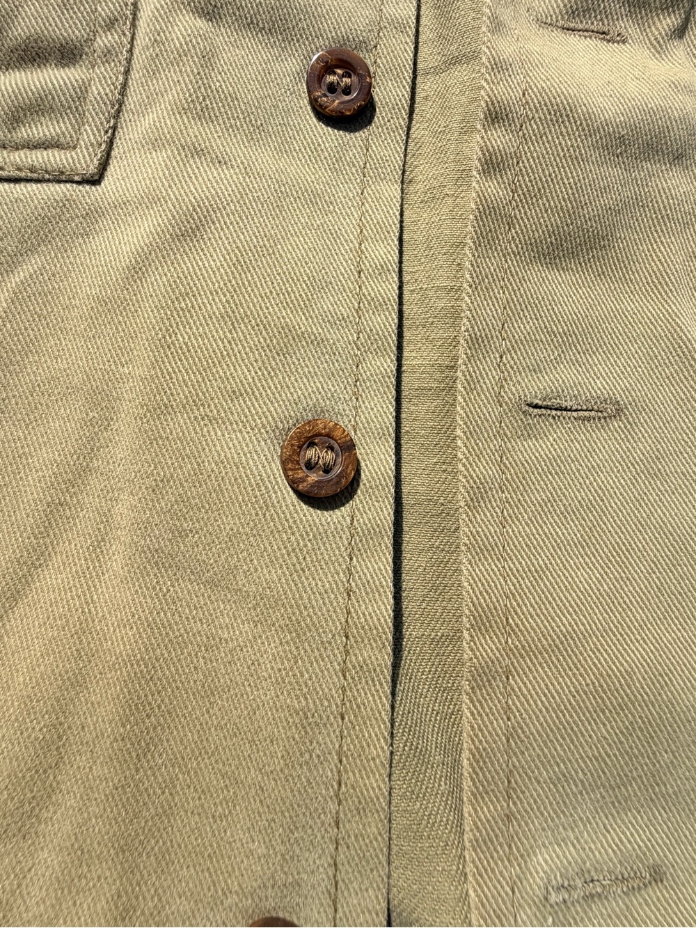 Vintage SEARS “hands off” tan vest size S made I. Hong Kong quality - Picture 6 of 16